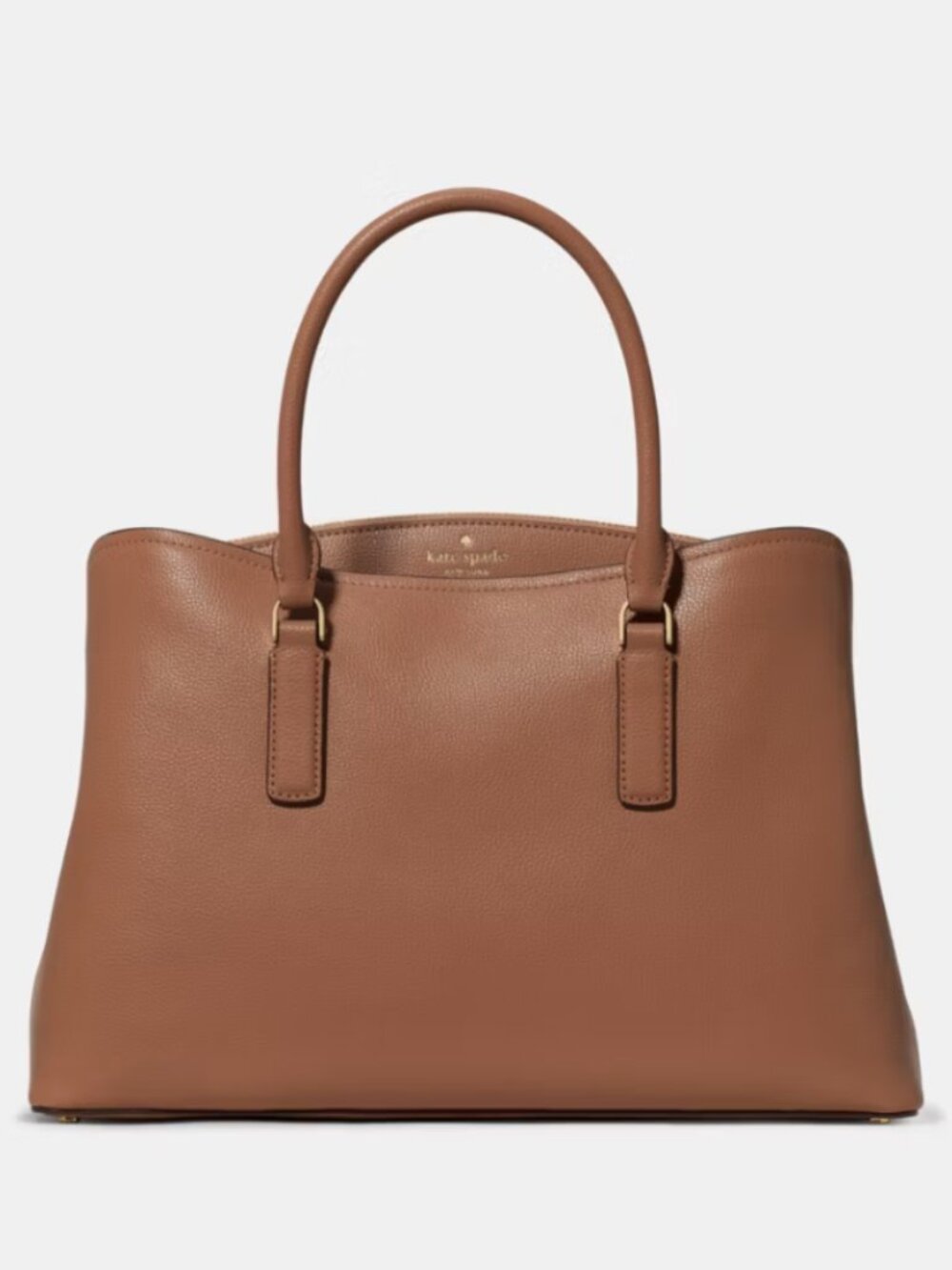 Kate Spade Thompson Street Satchel Bag Tuscan Brown NWT